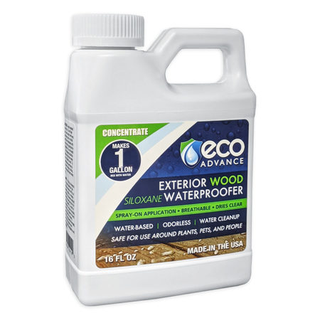 Eco Advance Exterior Wood Waterproofer Concentrate, Makes 1 Gallon EAWOD16CON